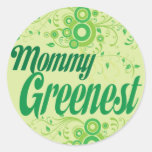Mama am grünsten aufkleber