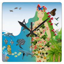 Mama Gaia clock