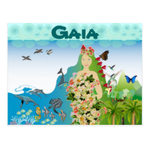 Mama Gaia postcard