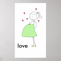 Mama (Grün) Plakatdruck