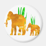 Mama und ich Elefant Kühlschrankmagnet