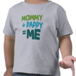 Mama + Vati = ich Shirts