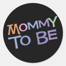 Mama zum zu sein stickers