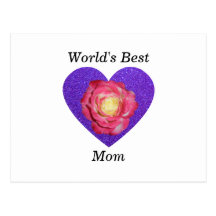 Mamma-Rosa-Rose der Welt beste Postkarte