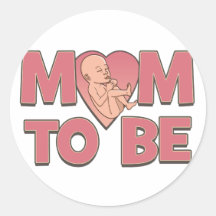 Mamma, zum Mutterschafts zu sein Stickers
