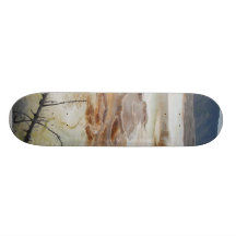 Mammoth Hot Springs Skate Board