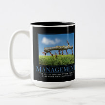 Management Demotivational Becher Kaffee Tassen