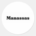 Manassas Klassikert-shirts Sticker