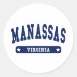 Manassas Virginia Uni-Artt-shirts Sticker