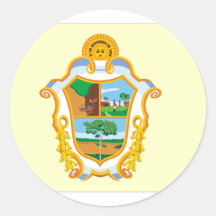 Manaus Amazonas, Brasilien Runde Sticker