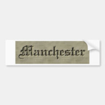 Manchester Co. Auto Sticker