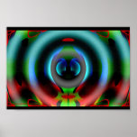 Mandala des natürlichen Wachstums Plakatdruck