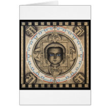 Mandala Grußkarte