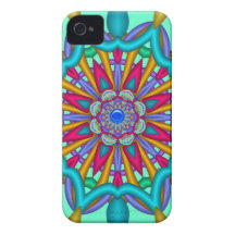 Mandala iPhone 4 dekorativer iPhone 4 Cover