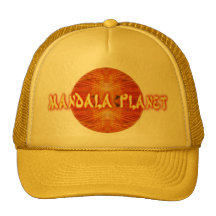 Mandala-Planeten-Logo 1a Baseball Mütze