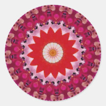 Mandalas Runder Sticker
