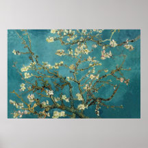 Mandel-Blüten-Plakat