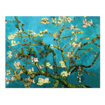 Mandelbaum-Vintage feine Kunst Van Gogh blühende Postkarte