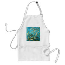 Mandelbaum-Vintage feine Kunst Van Gogh blühende Schürzen