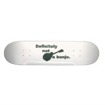 Mandoline -- Bestimmt nicht ein Banjo Individuelle Skatedecks