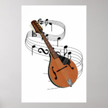 Mandoline Plakat