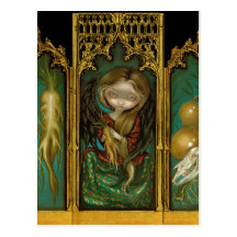 "Mandragora-Triptychon-" Postkarte