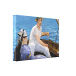 Manet Bootfahrt-Leinwand-Druck Gespannte Galeriedrucke