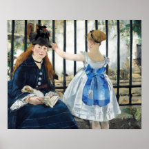 Manet das Bahnplakat