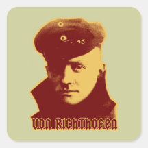 Manfred Von Richthofen - Farbe Stickers