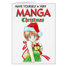 Manga Hochschulweihnachtskarte 2012