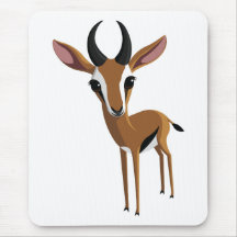 Mango die Gazelle Mauspad