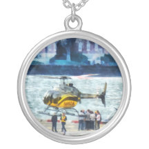 Manhattan-Hubschrauber-Landeplatz Selbst Gestalteter Schmuck