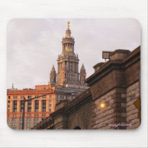 Manhattan, NYC, Brooklyn-Brücke mousepad Entwurf