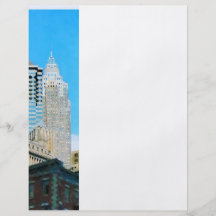 Manhattan-Wolkenkratzer Flyerdesign