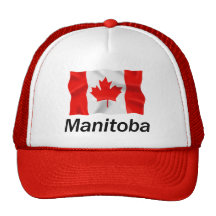 Manitoba - roter Fernlastfahrer-Hut Kult Mützen