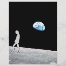 Mann auf dem Mond Flyer