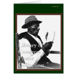 Mann, der eine Geschichte liest Karten