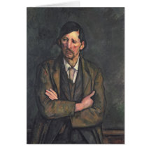Mann mit den gekreuzten Armen, c.1899 Karten