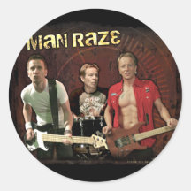 Mann Raze Gruppen-Aufkleber