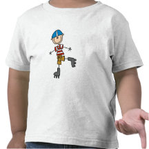 Männliche Inline-Skaten-T-Shirts und Geschenke