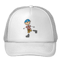 Männliche Inline-Skaten-T-Shirts und Geschenke Truckerkappe