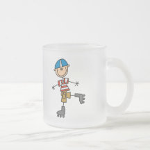 Männliche Inline-Skaten-T-Shirts und Geschenke Tasse