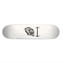 Manunkind Schädel-Skateboard Individuelle Decks