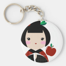 Manzanita Kokeshi Keychain Schlüsselanhänger