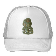 Maori- Hei-Tiki Hut Trucker Caps