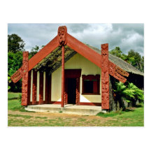 Maori- Künste und Handwerk Institut, Rotorua Postkarten