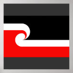 Maori-, Neuseeland Poster