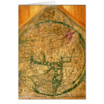 Mappa Mundi, c.1290 Grußkarte