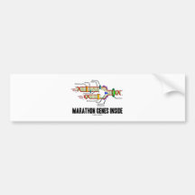 Marathon-Gen-Innere (DNS-Reproduktion) Autosticker