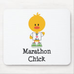 Marathon-Küken-FriedensLiebe 26,2 Mousepad